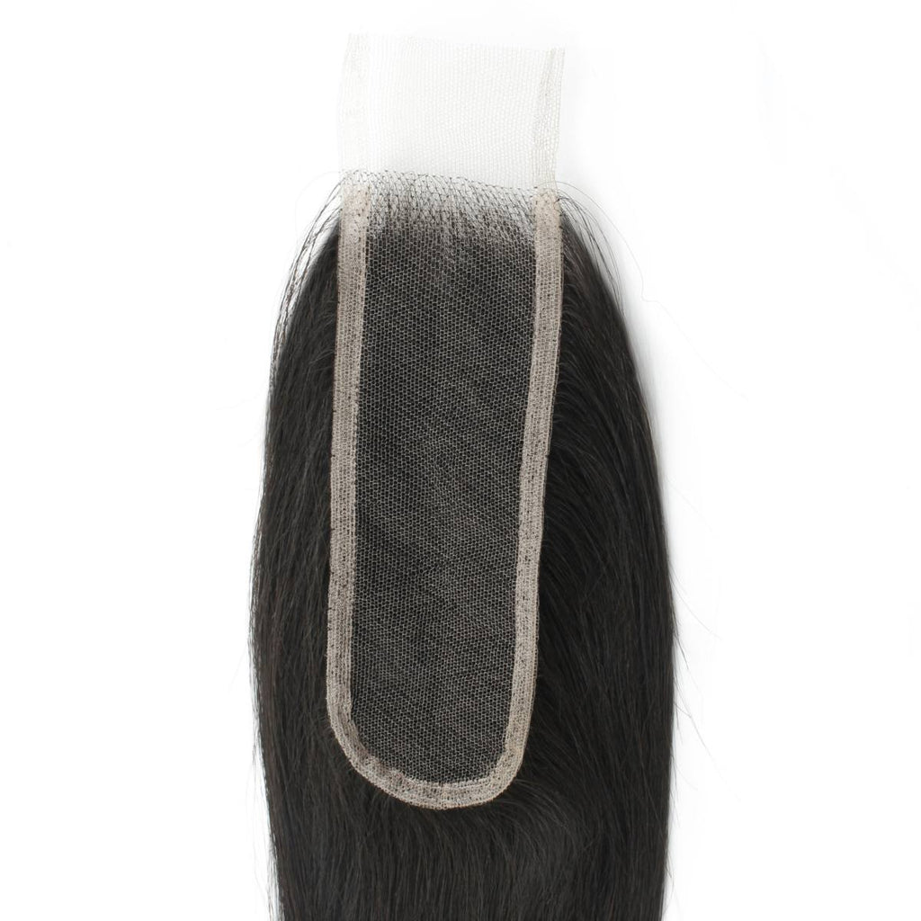 Brazilian Silky Straight 2x6 Transparent Lace Human Hair Closure by Private Label