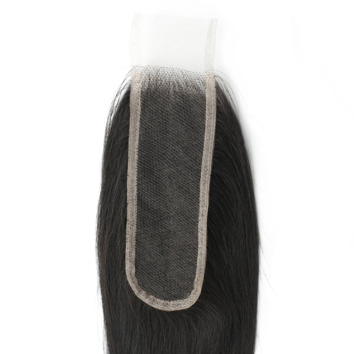 Brazilian Silky Straight 2x6 Transparent Lace Human Hair Closure by Private Label