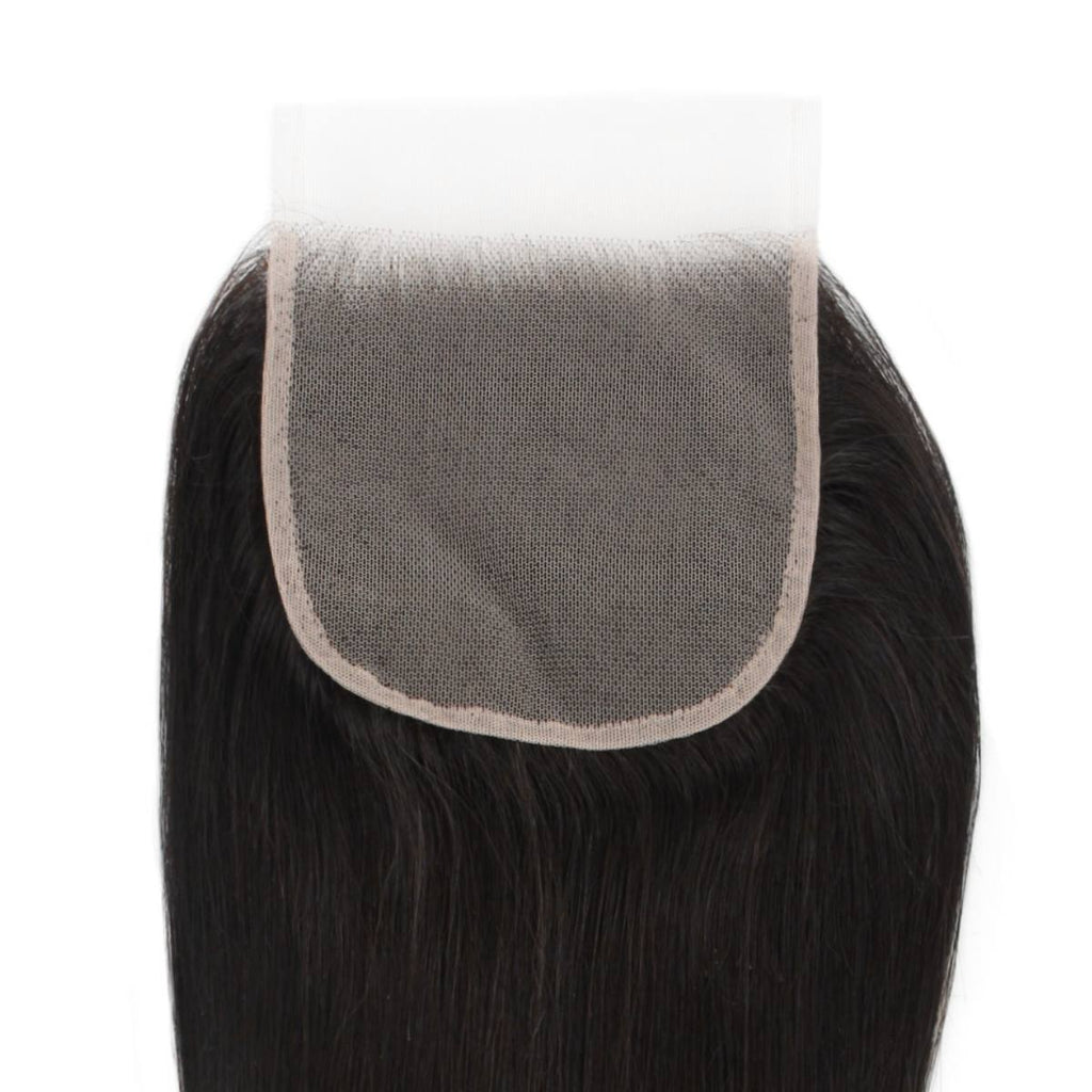 Straight 5x5 Transparent Lace Human Hair Closure by Private Label