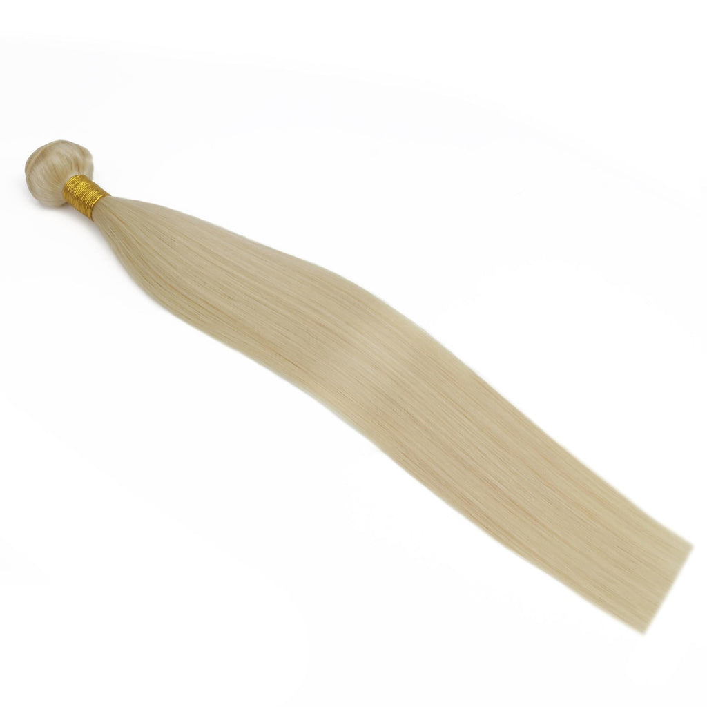 Straight Blonde 100% Human Hair Bundles by Private Label