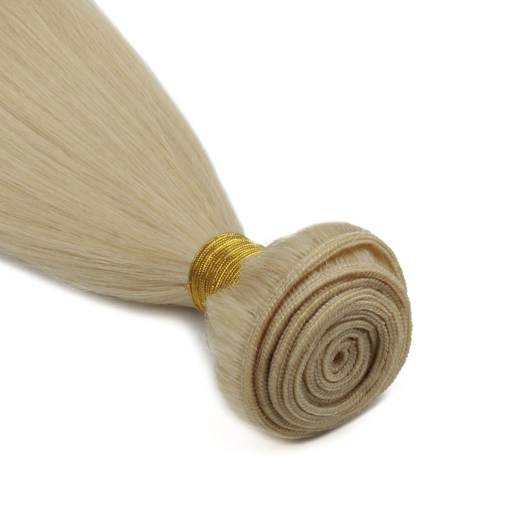 Straight Blonde 100% Human Hair Bundles by Private Label