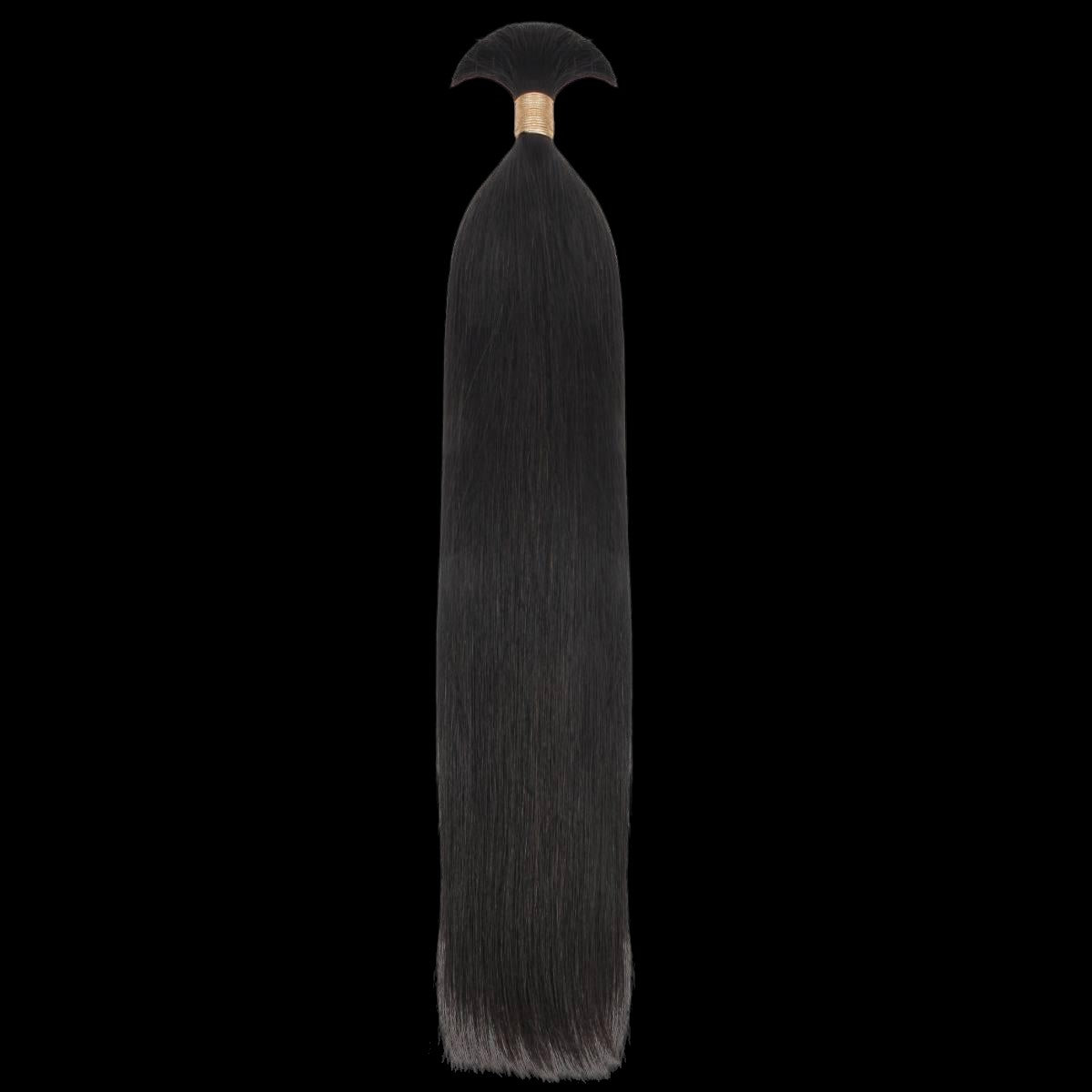 Straight Bulk 100% Human Braiding Hair by Private Label