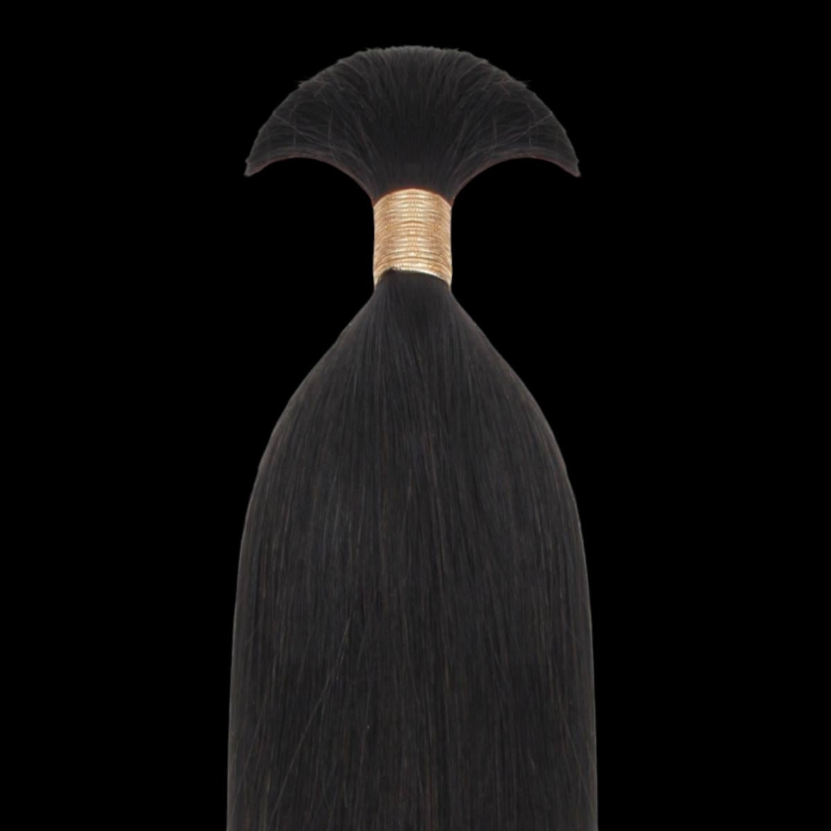 Straight Bulk 100% Human Braiding Hair by Private Label