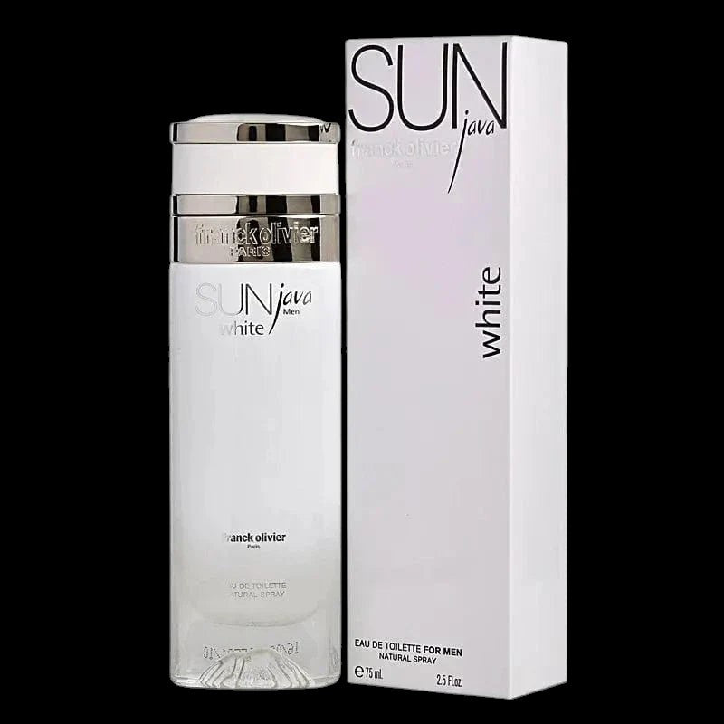 Sun Java White By Franck Olivier For Men 2.5 oz EDT Spray by perfumesandrea