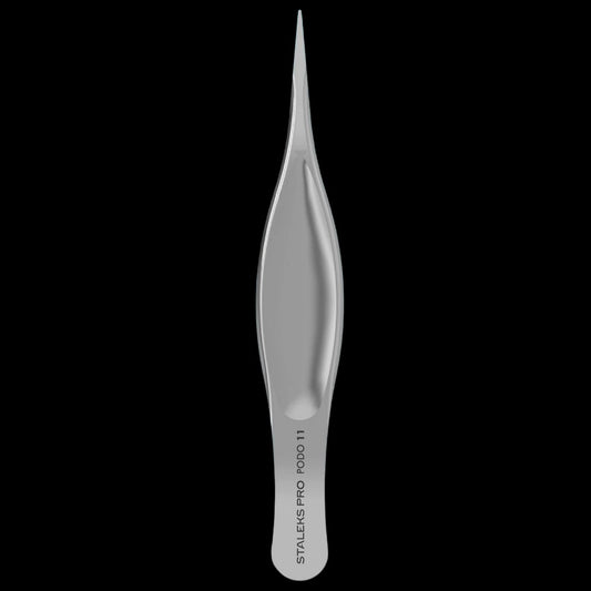 STALEKS PRO PODO 11 SPLINTER TWEEZERS SMALL TP-11 - STALEKS™ by kvadrat store