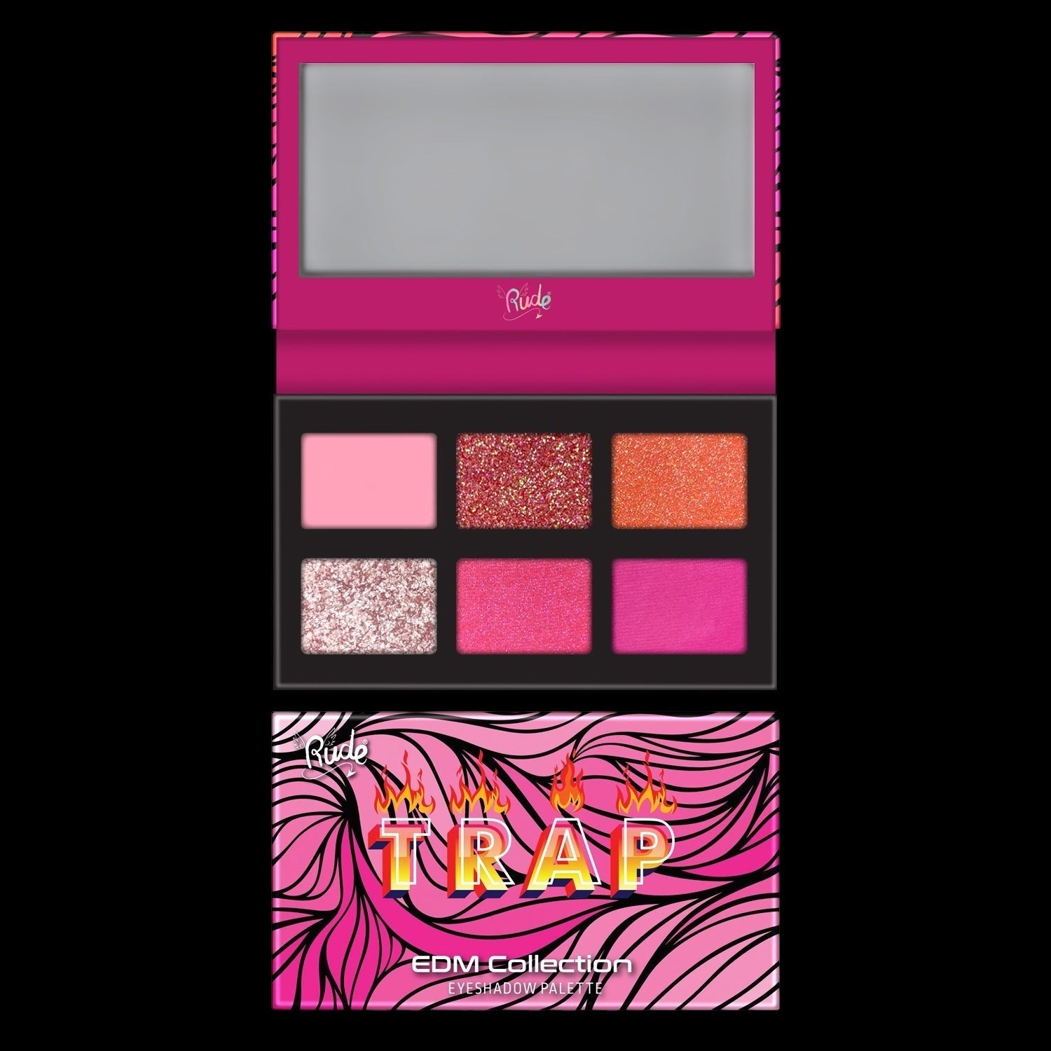RUDE EDM Collection Eyeshadow Palette - Trap by VYSN