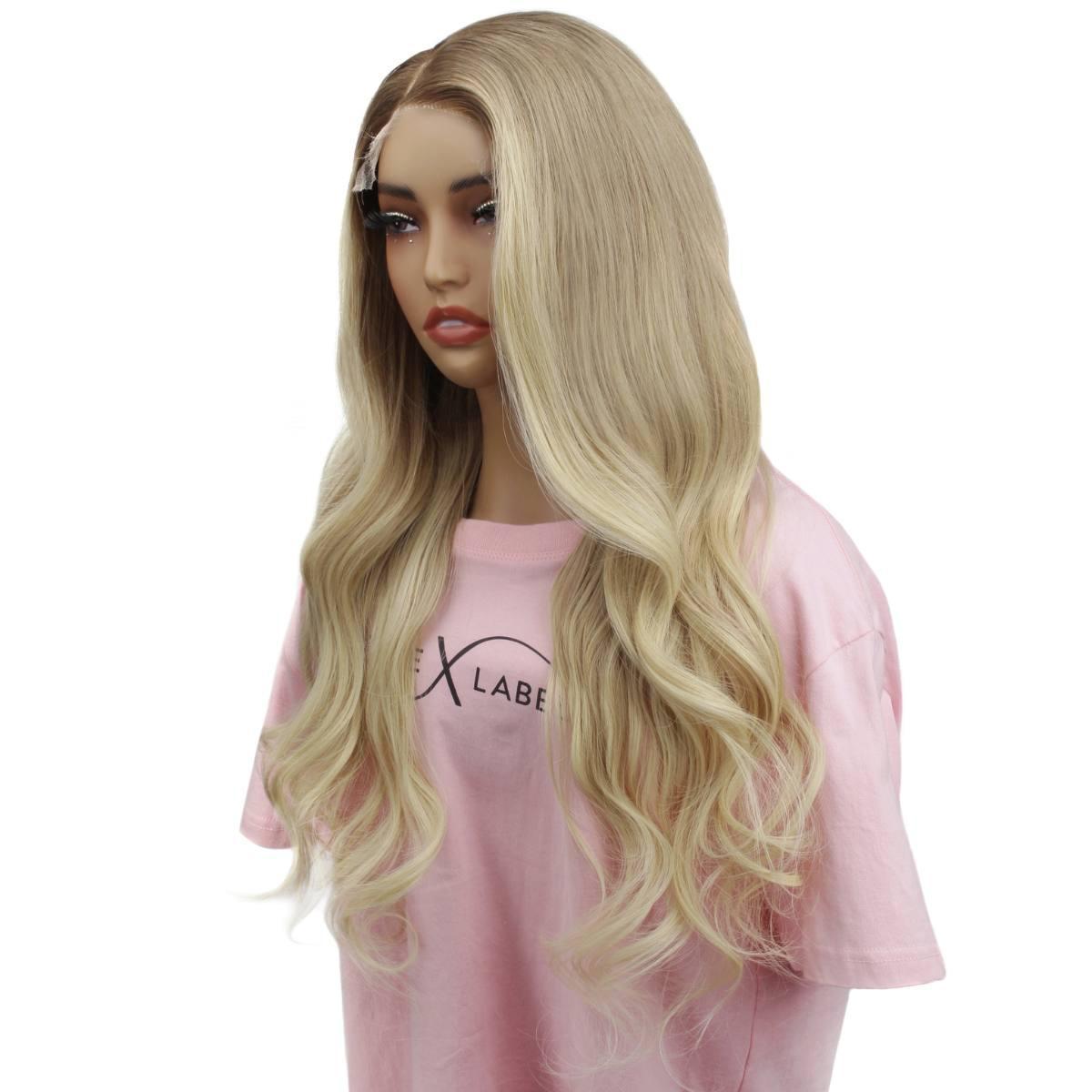 Taylor Glueless 5x5 HD Lace Professionally Colored 100% Human Hair Closure Wig by Private Label