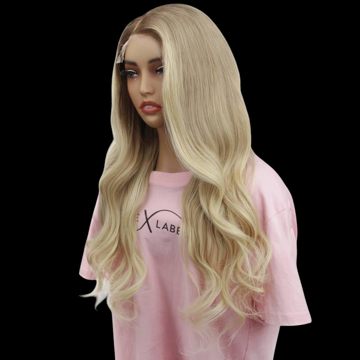 Taylor Glueless 5x5 HD Lace Professionally Colored 100% Human Hair Closure Wig by Private Label