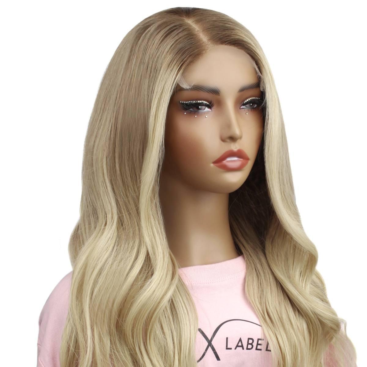 Taylor Glueless 5x5 HD Lace Professionally Colored 100% Human Hair Closure Wig by Private Label
