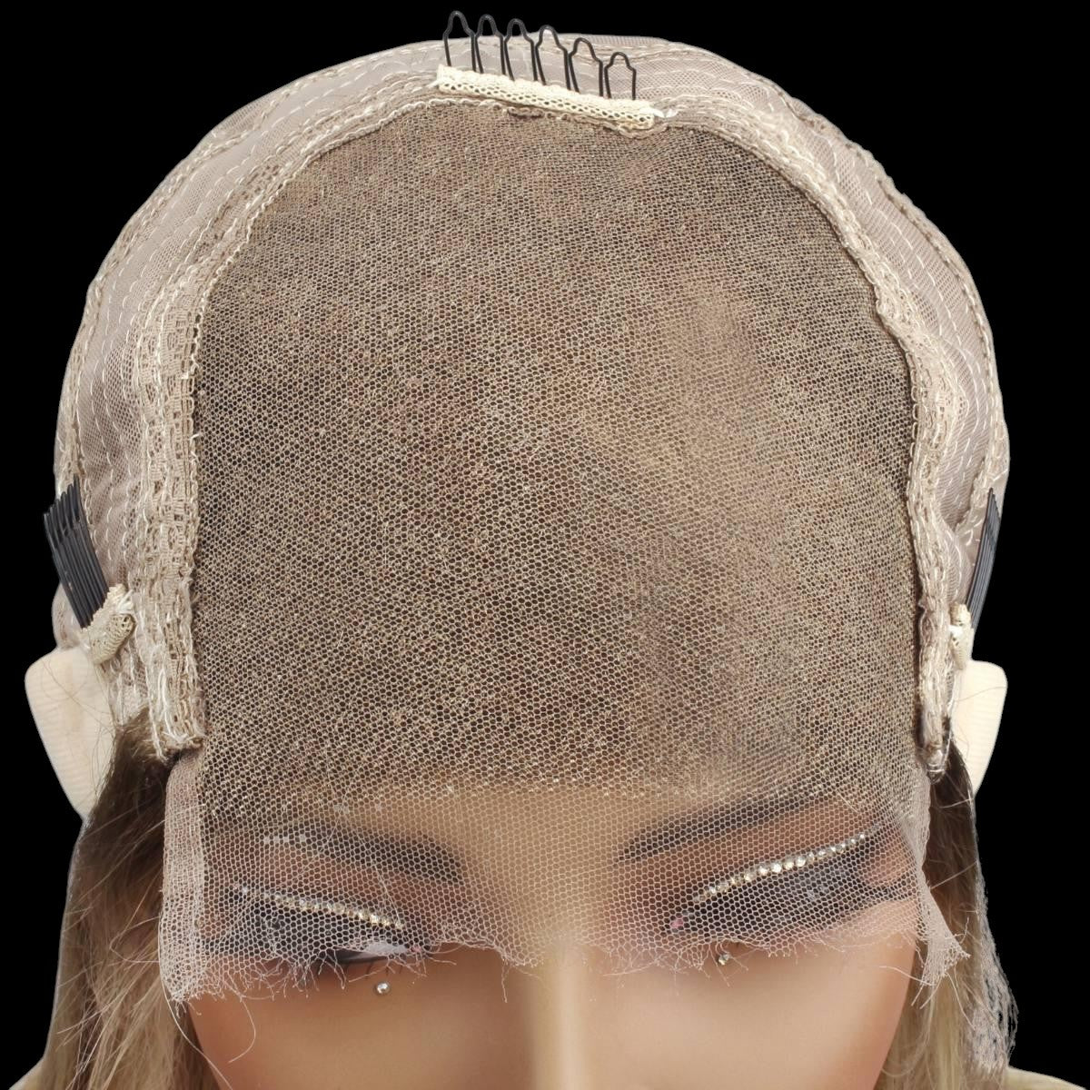 Taylor Glueless 5x5 HD Lace Professionally Colored 100% Human Hair Closure Wig by Private Label