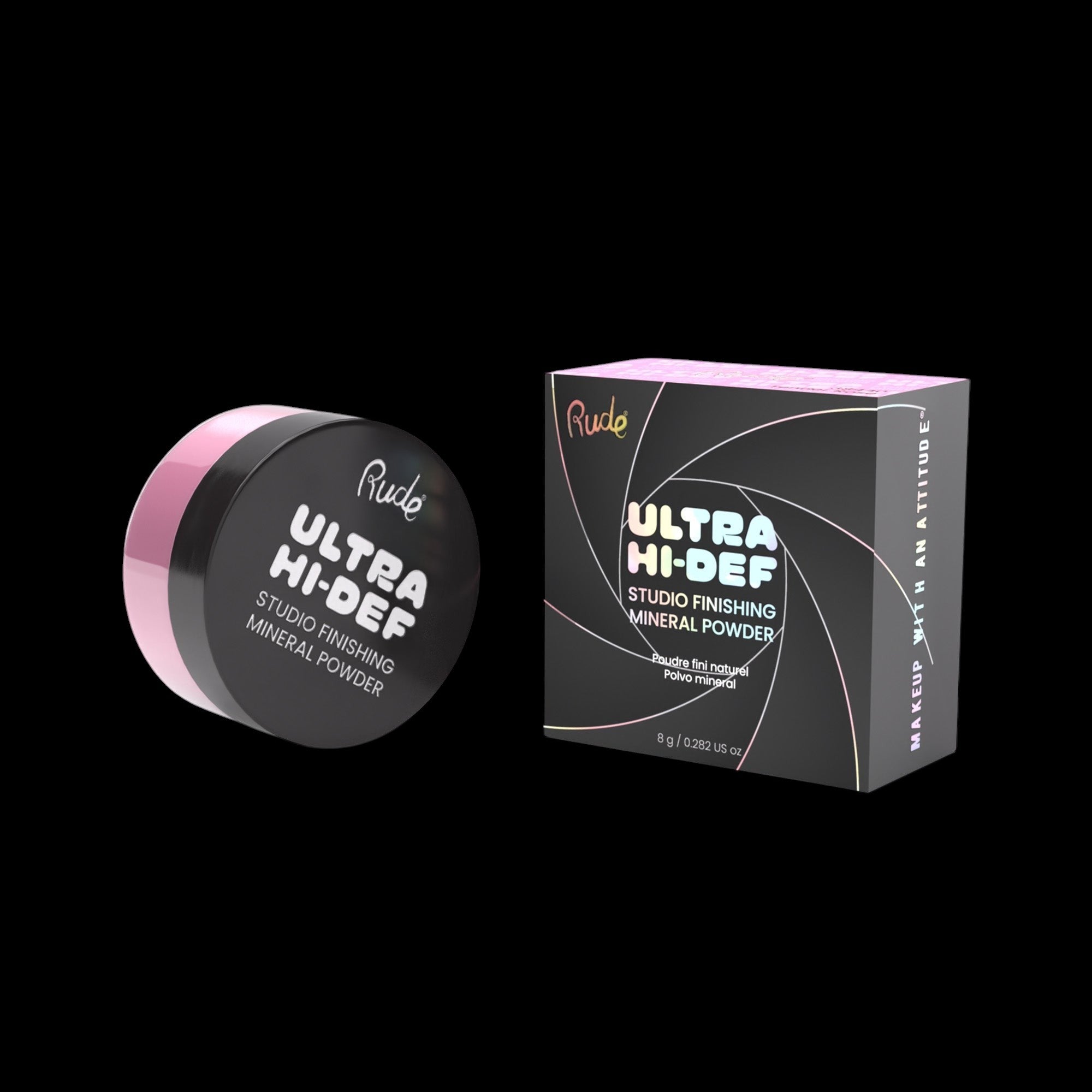 RUDE UHD Studio Finishing Mineral Powder - Tender Rose by VYSN