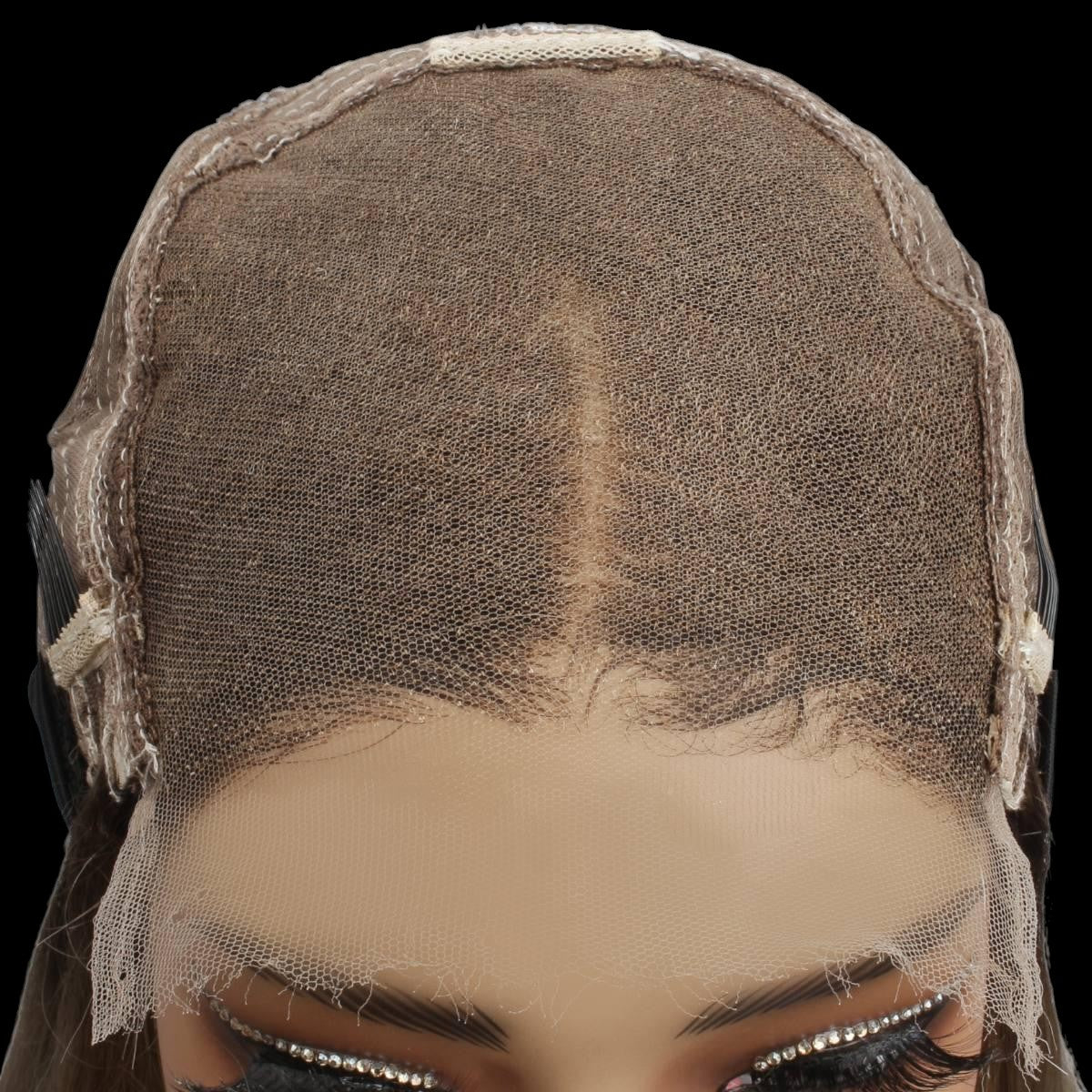 Tiffany Glueless 5x5 HD Lace Professionally Colored 100% Human Hair Closure Wig by Private Label