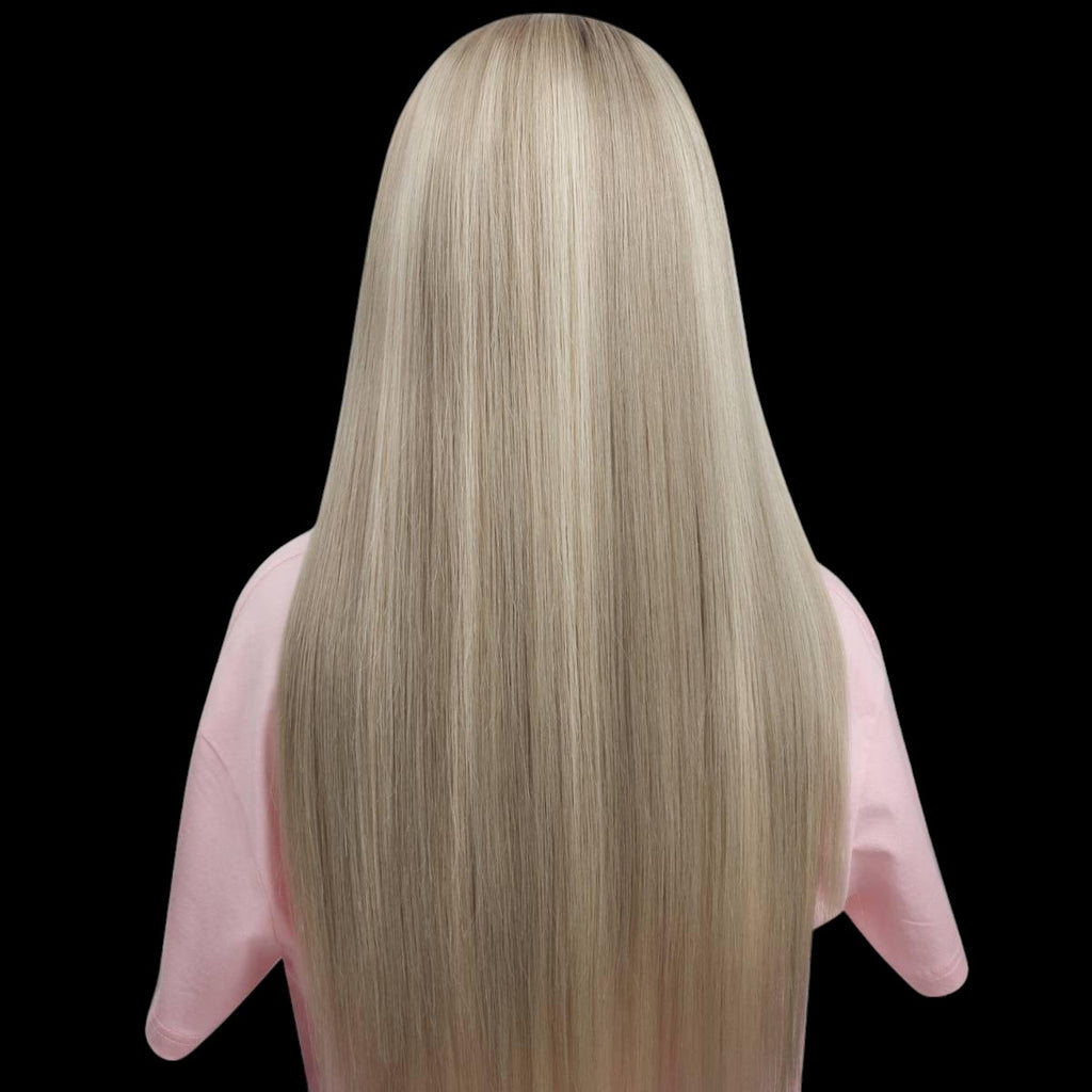 Tiffany Glueless 5x5 HD Lace Professionally Colored 100% Human Hair Closure Wig by Private Label