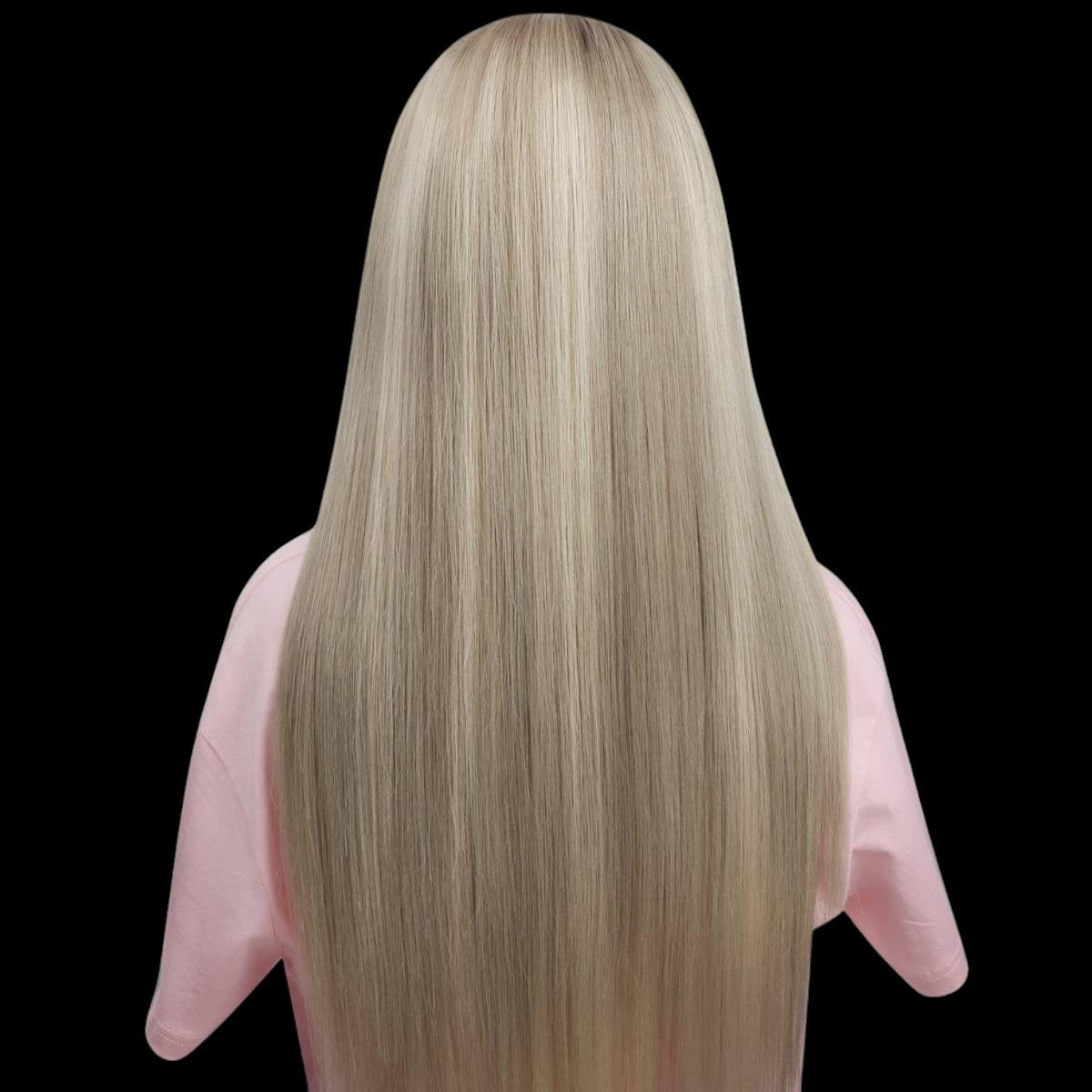 Tiffany Glueless 5x5 HD Lace Professionally Colored 100% Human Hair Closure Wig by Private Label