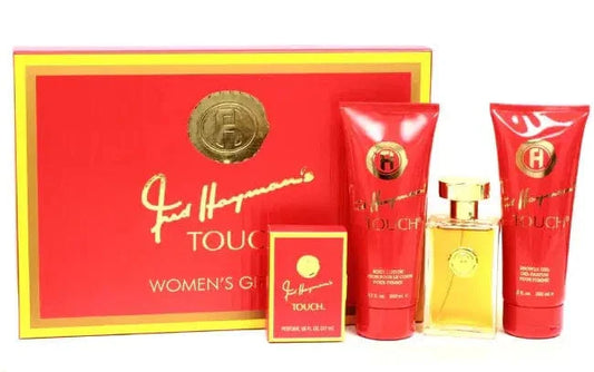 Touch By Fred Hayman For Women 4Pcs Set EDT Spray by perfumesandrea
