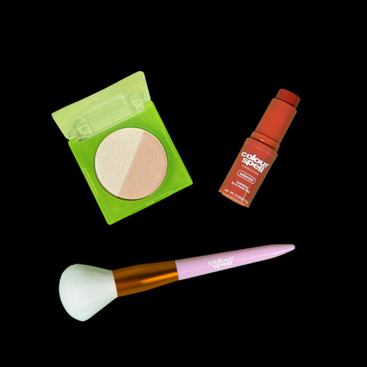 #Glowup Collection- Highlight, Blush & Brush by ColourSpell