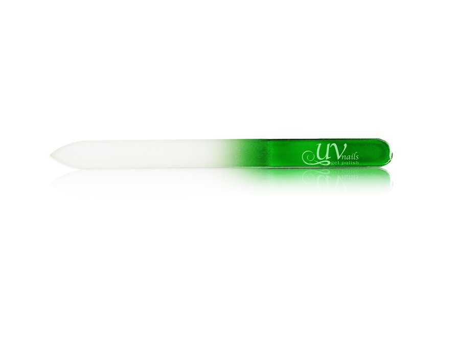 Green Glass Nail File by Joya Mia by VYSN