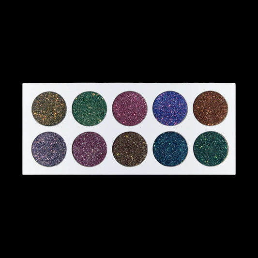 Ashunta Sheriff Beauty Unicorn Multichrome Glitter Shadow Palette by Ashunta Sheriff Beauty