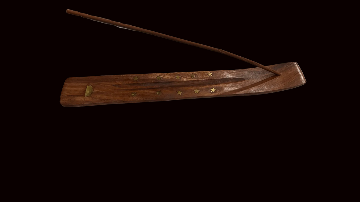 Classic Wooden Incense Stick Burners - AetherLux.Shop
