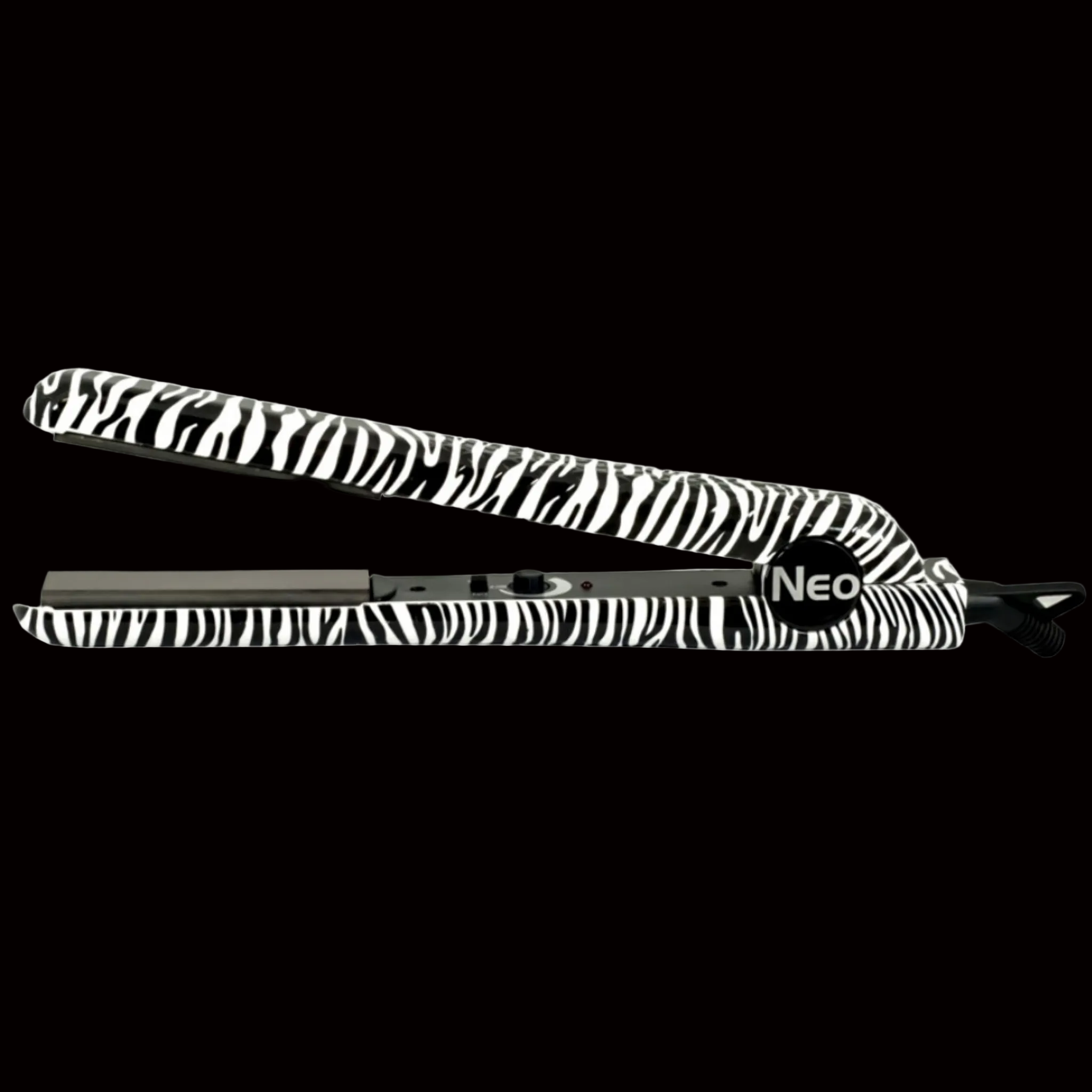 SpectrumPro 1" Ceramic Ionic Technology Single Pass Flat Iron - White Zebra by VYSN