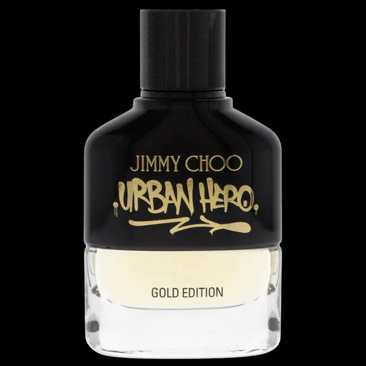 Urban Hero Gold Edition By Jimmy Choo For Men 3.4 oz EDP Spray by perfumesandrea