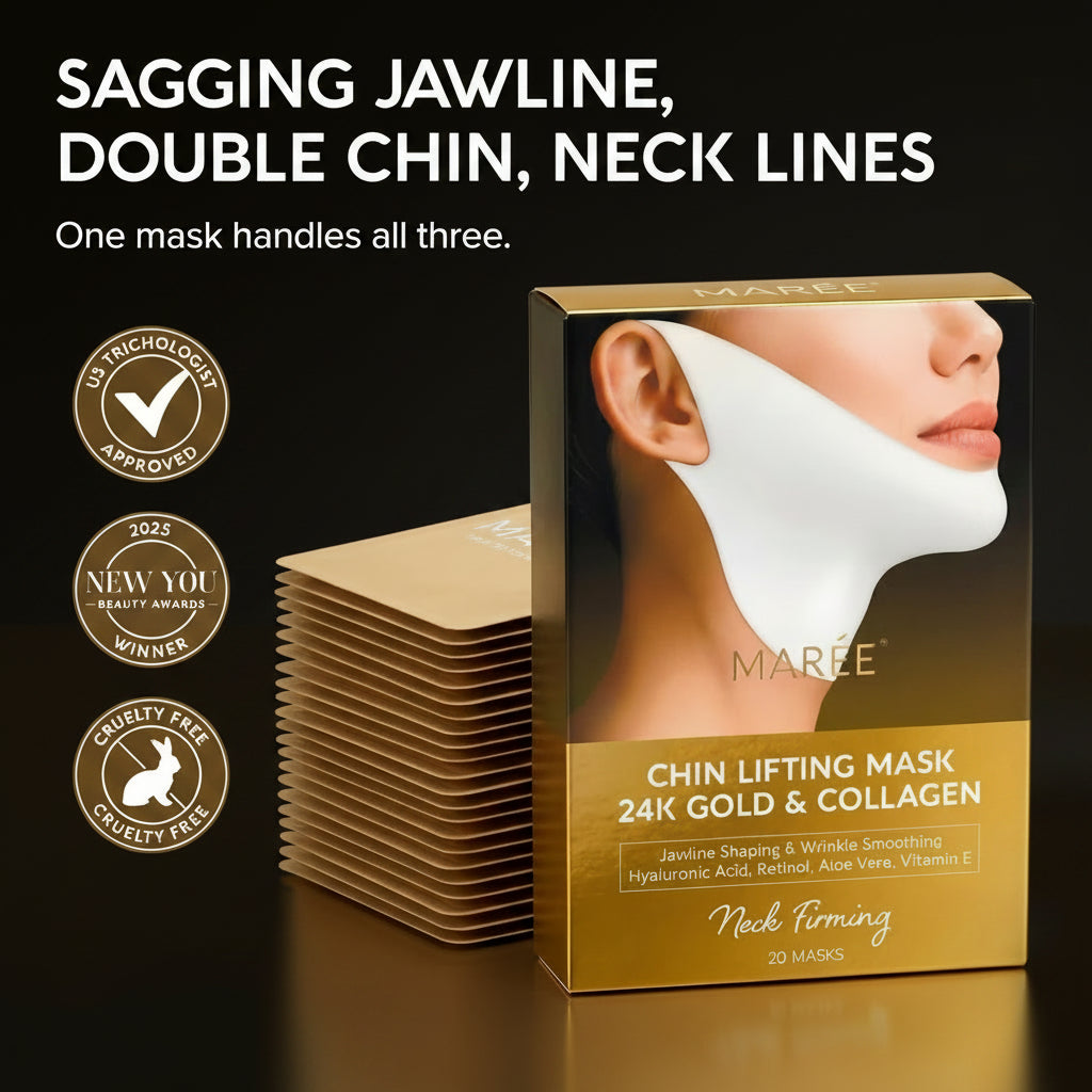 24K Gold V-Line Lifting Mask 20 PCS by Maree