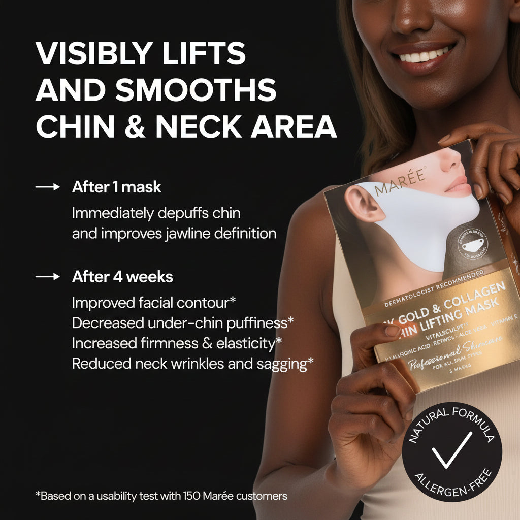 24K Gold V-Line Lifting Mask by Maree