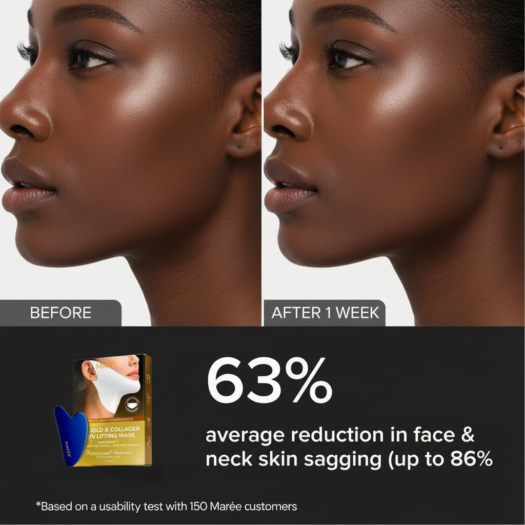 24K Gold V-Line Lifting Mask by Maree