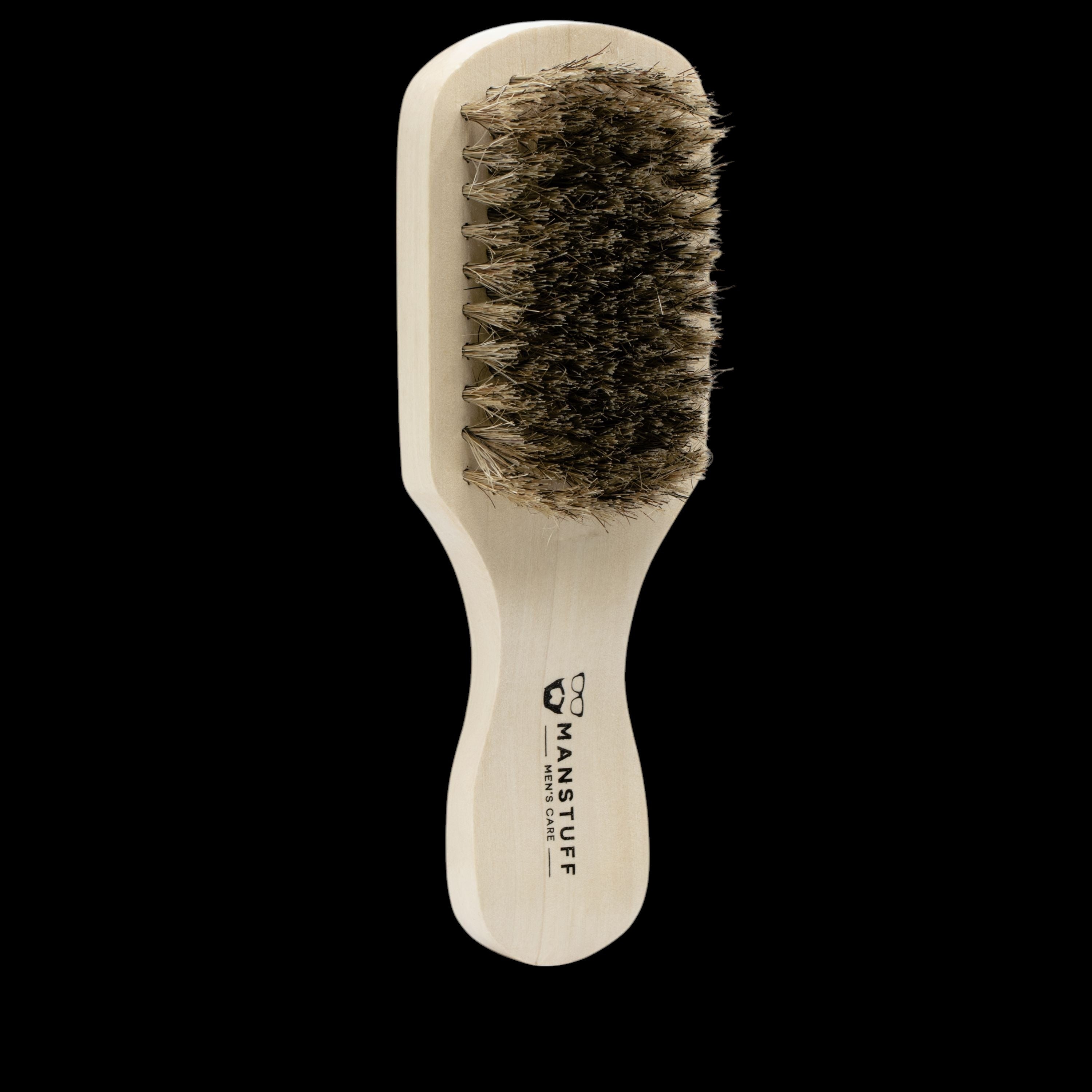 Manstuff Barber Shop Wood Boar Brush by VYSN