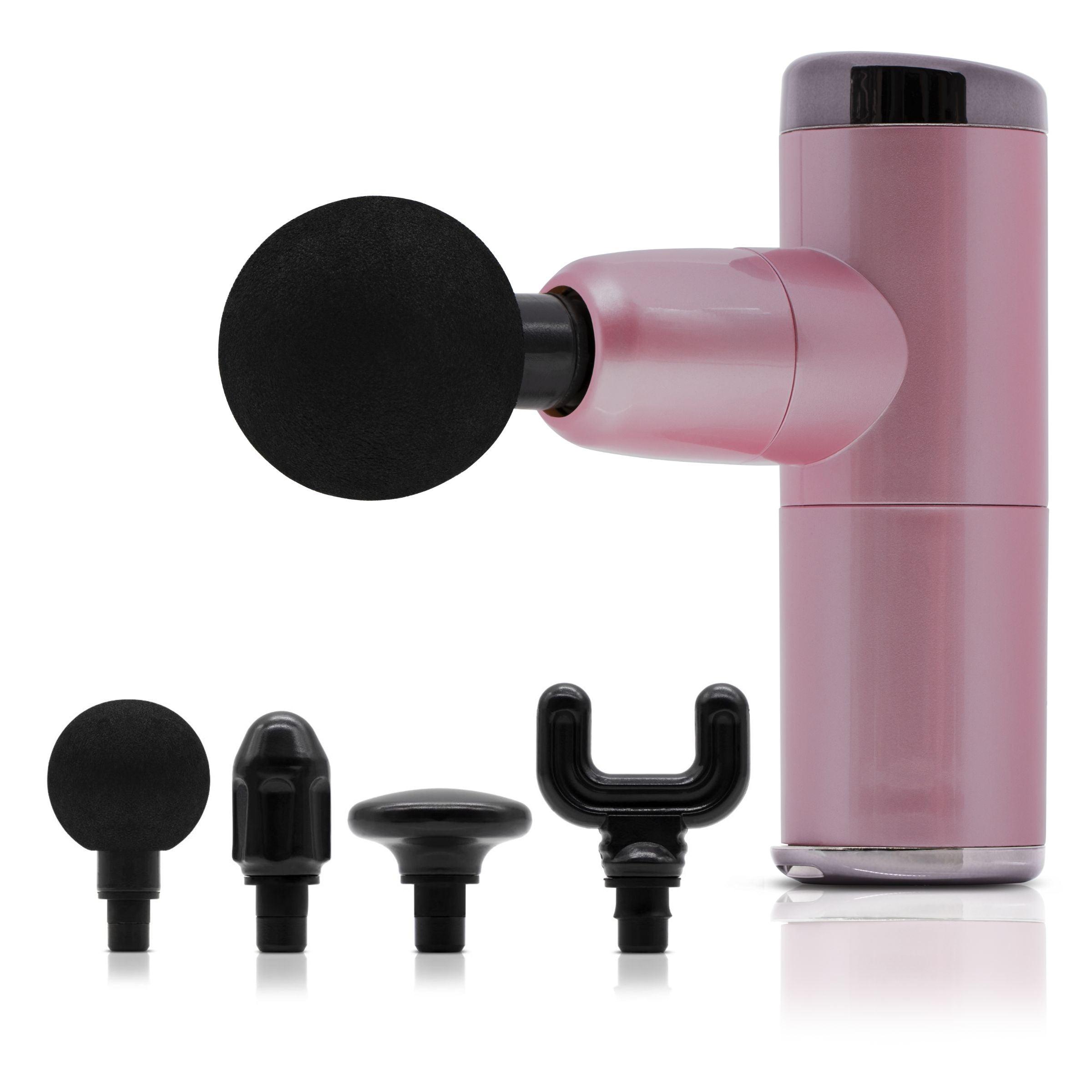 Portable Massage Gun – Deep Tissue Percussion Massager, Handheld Quiet Fascia Gun for Muscle Pain and Soreness Relief