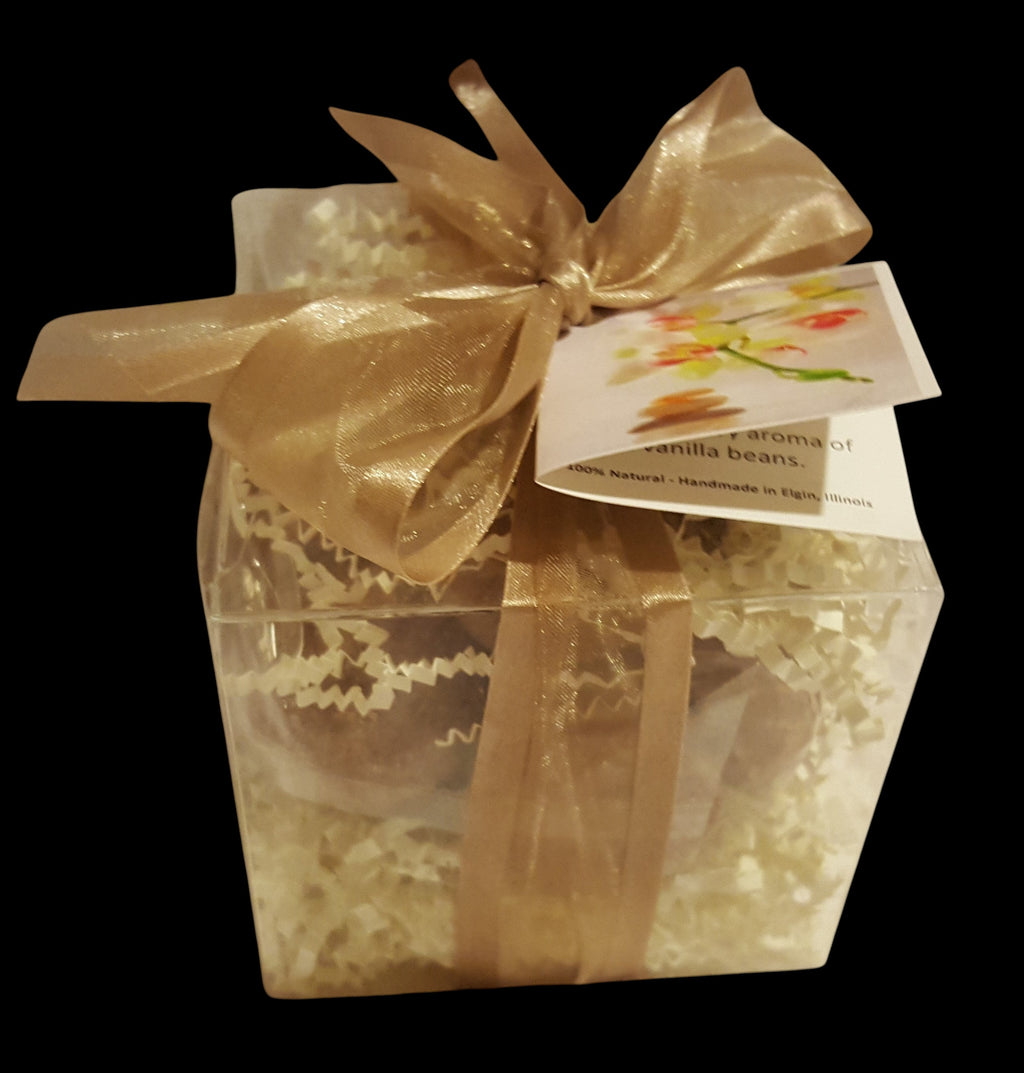 Vanilla 14-pack Bath Bomb Gift Set by Spa Pure