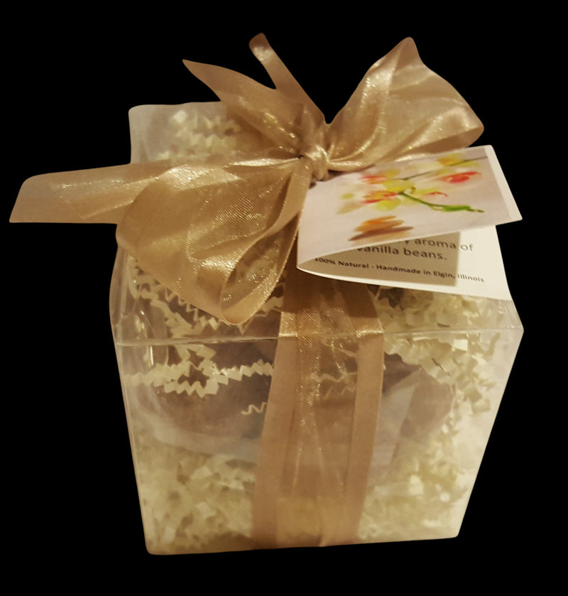Vanilla 14-pack Bath Bomb Gift Set by Spa Pure