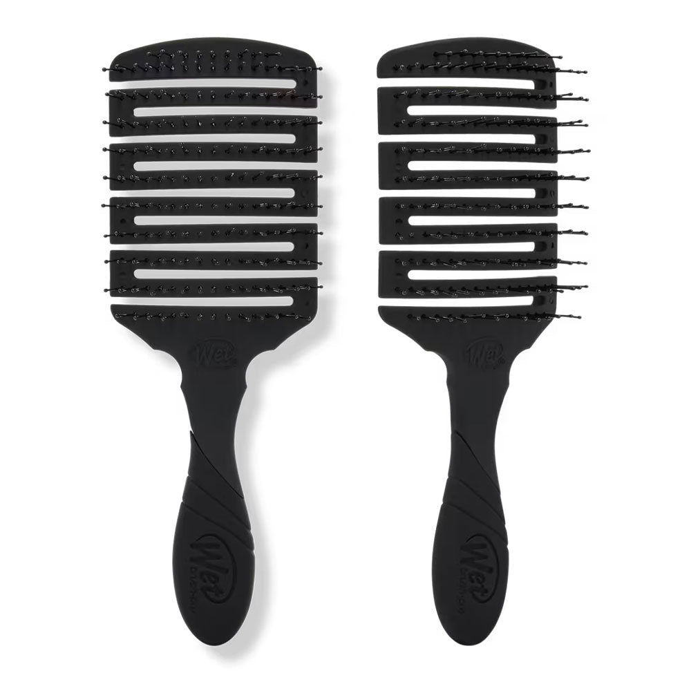Wet Brush Pro Flex Dry Paddle - Frost Black by Beauty Supply 123 Outlet