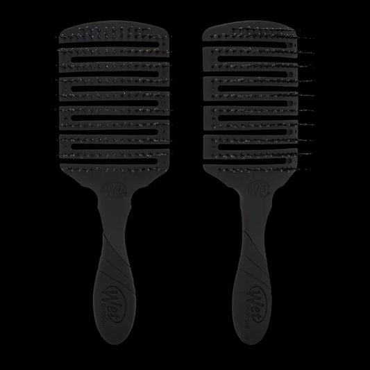 Wet Brush Pro Flex Dry Paddle - Frost Black by Beauty Supply 123 Outlet