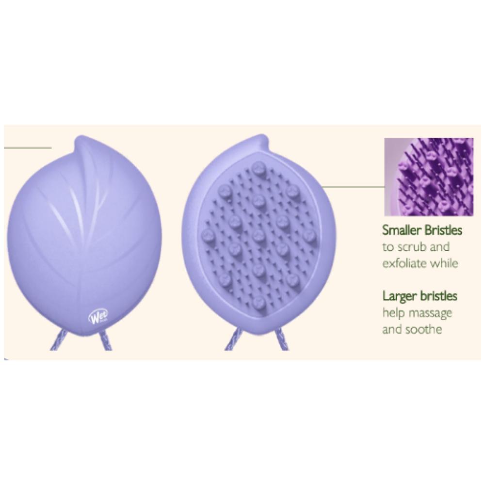 Wet Brush Go Green Scalp First Exfoliator - Purple by Beauty Supply 123 Outlet