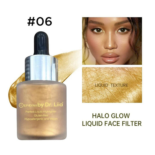 Liquid Bronzer Drops for a Dewy Glow - AetherLux.Shop