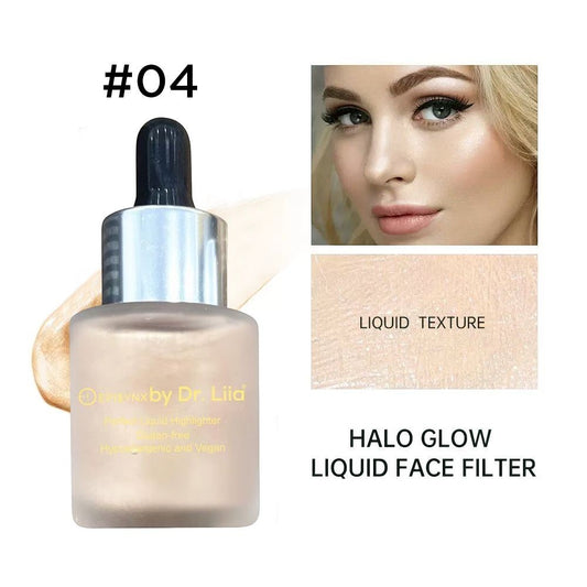 Liquid Bronzer Drops for a Dewy Glow - AetherLux.Shop