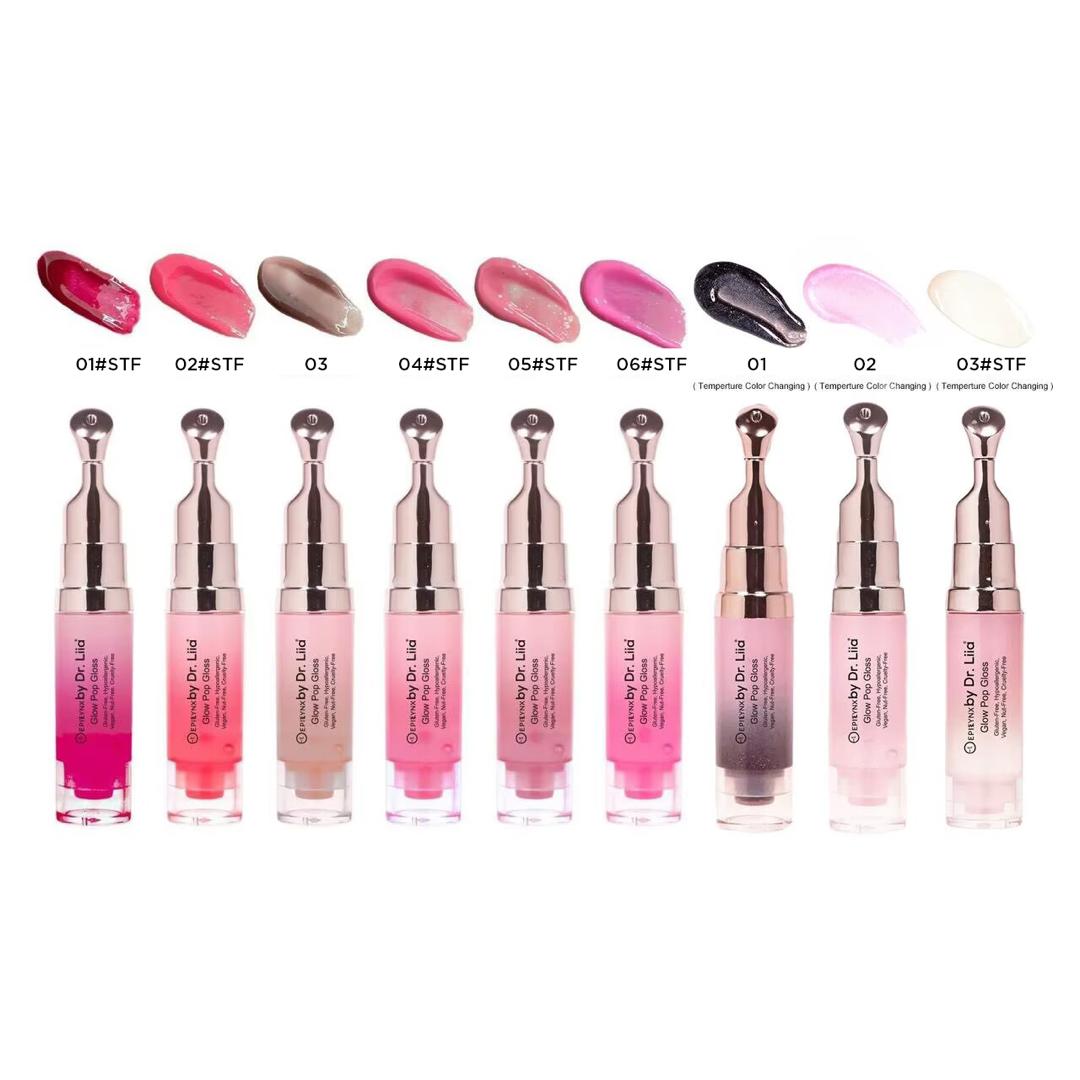 Glow Pop Gloss & Lip Treatment – Radiant Shine & pH Color-Shift by EpiLynx