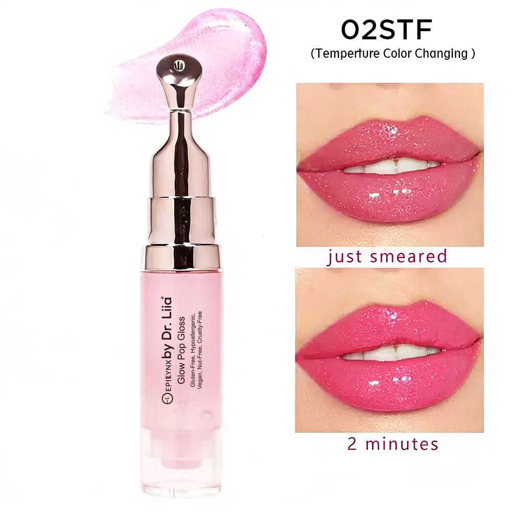 Glow Pop Gloss & Lip Treatment – Radiant Shine & pH Color-Shift by EpiLynx