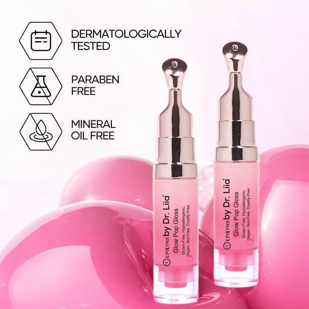 Glow Pop Gloss & Lip Treatment – Radiant Shine & pH Color-Shift by EpiLynx