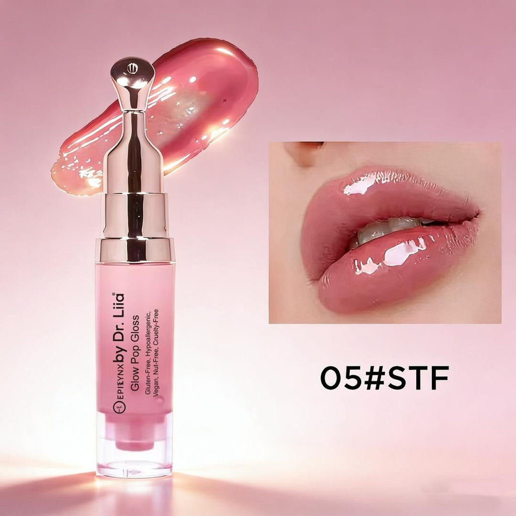 Glow Pop Gloss & Lip Treatment – Radiant Shine & pH Color-Shift by EpiLynx