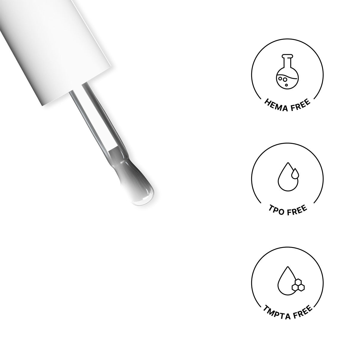 White BB No Wipe Top Coat