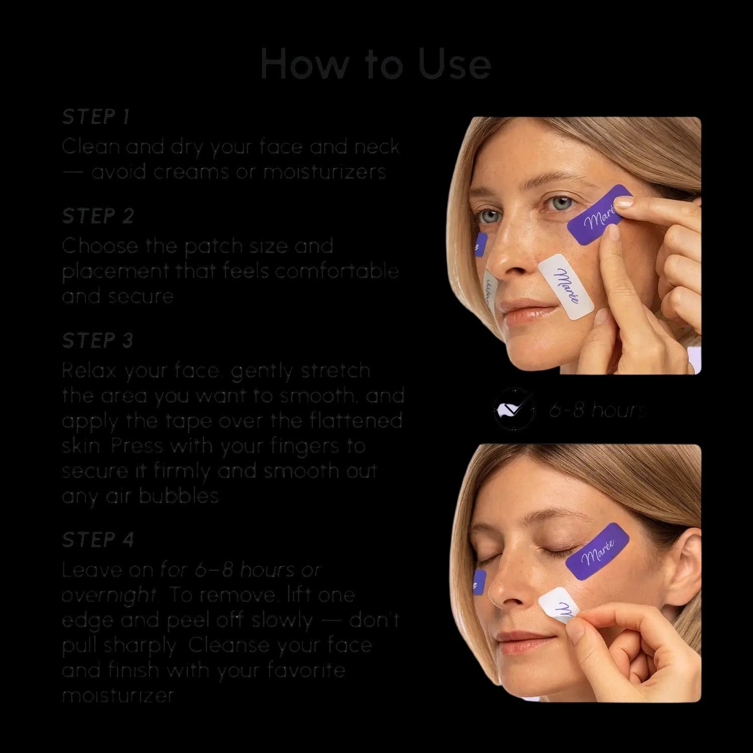 Anti-wrinkle Tape Patches by Maree