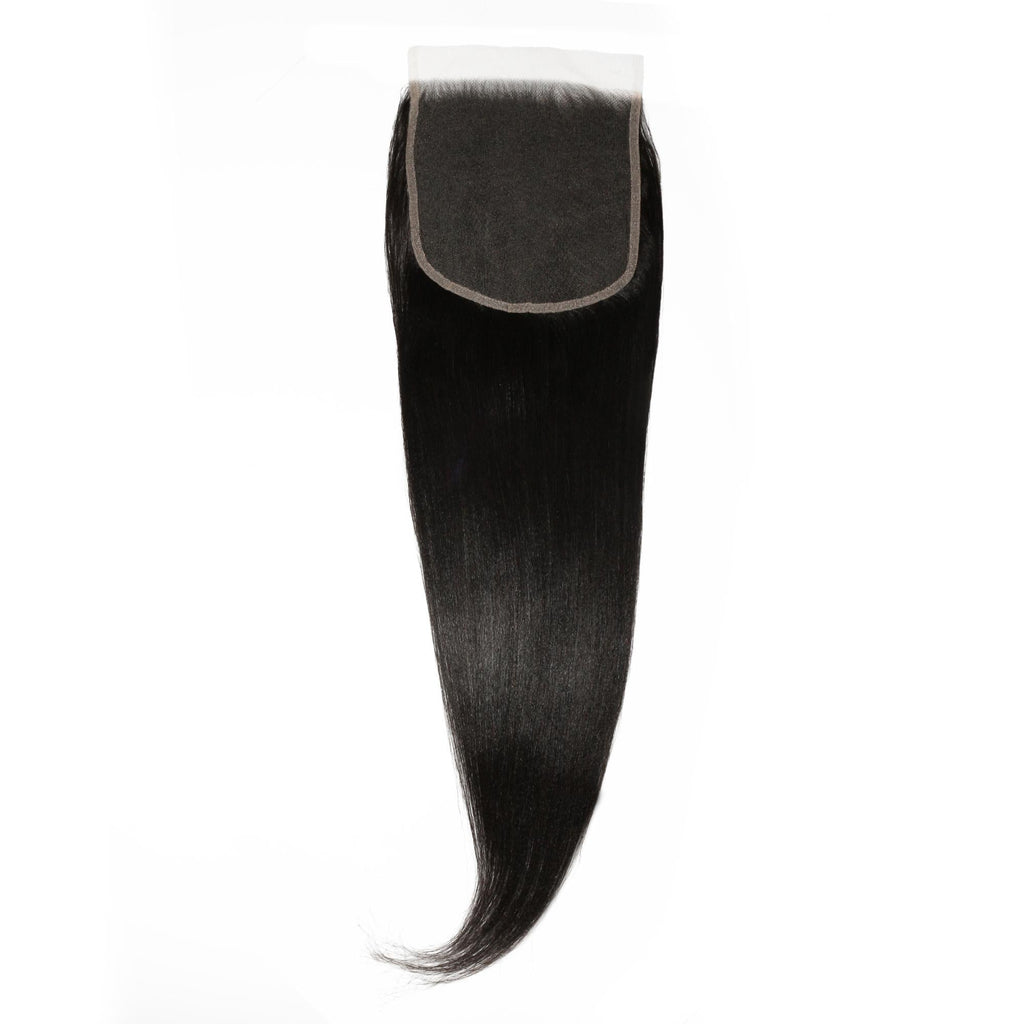 Yaki Straight 6x6 HD Lace Human Hair Closure by Private Label