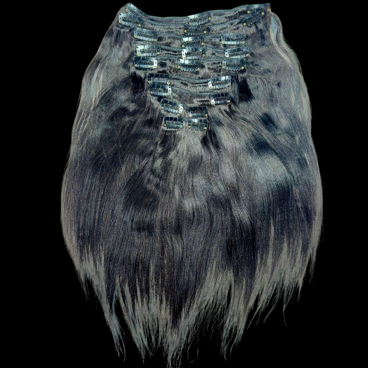 Yaki Straight Clip-In 100% Human Hair Extensions by Private Label