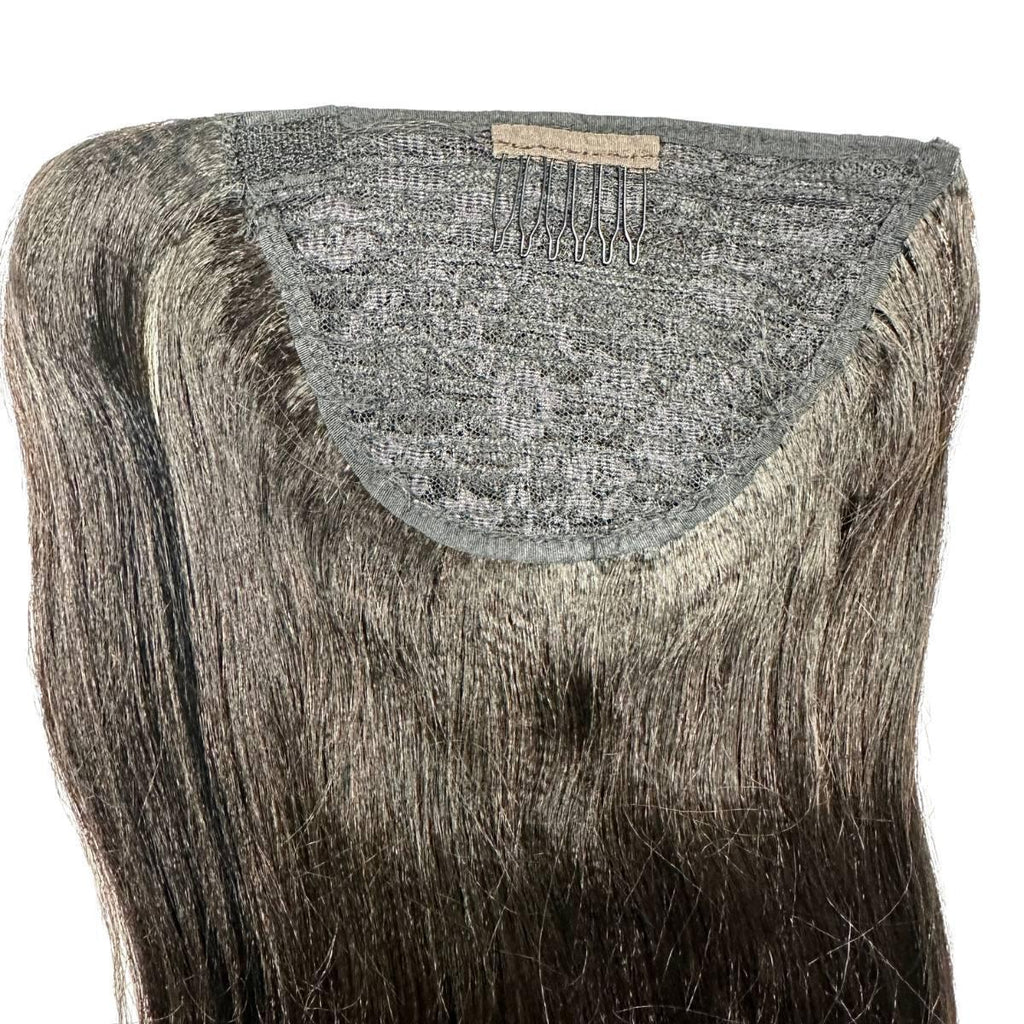 Yaki Straight 100% Human Hair Ponytail Extension by Private Label