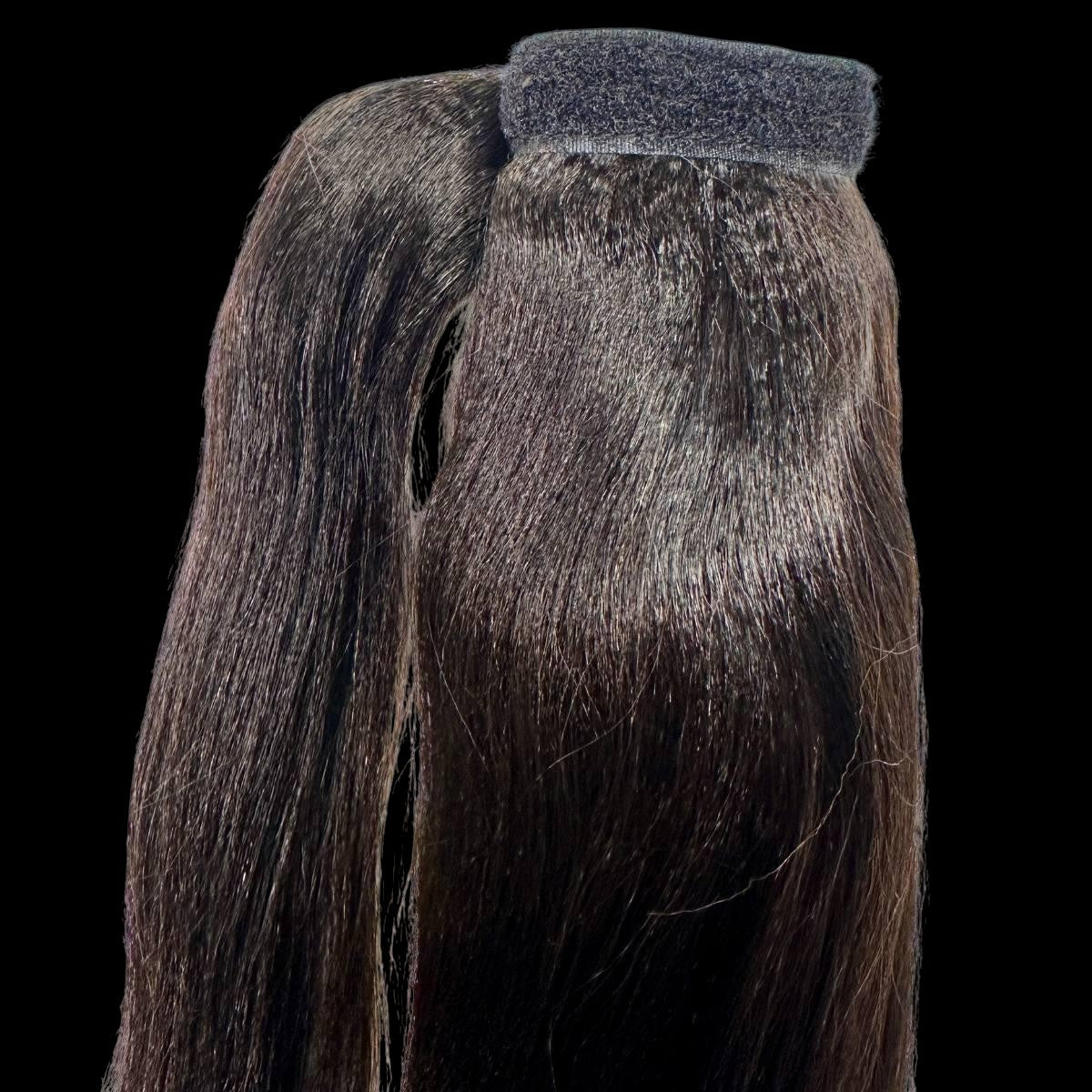 Yaki Straight 100% Human Hair Ponytail Extension by Private Label