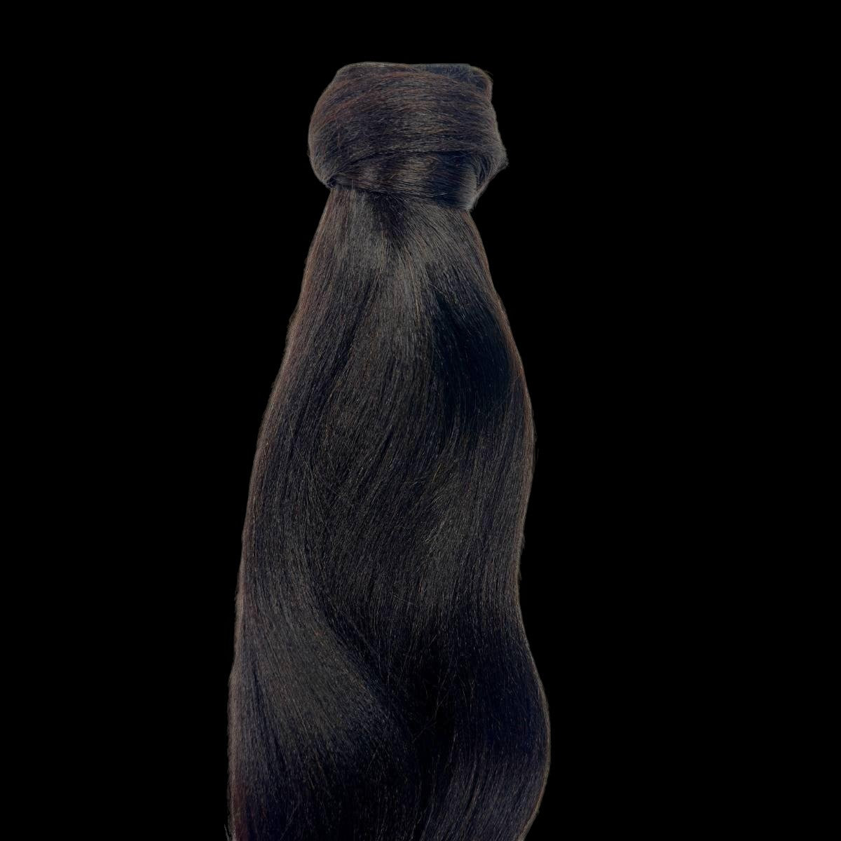 Yaki Straight 100% Human Hair Ponytail Extension by Private Label