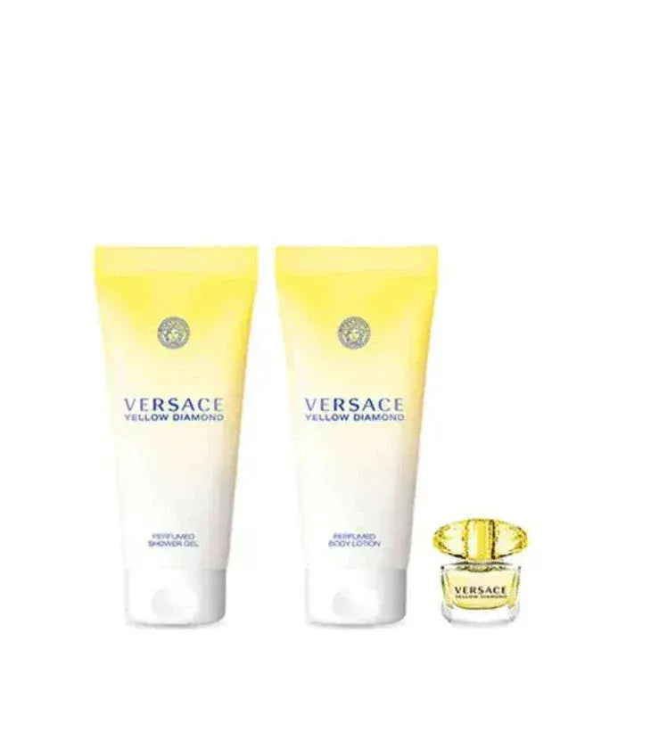 Yellow Diamond By Versace For Women 4Pcs Set EDT Spray by perfumesandrea