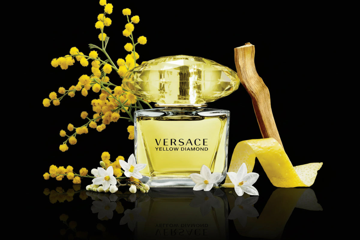 Yellow Diamond By Versace For Women 4Pcs Set EDT Spray by perfumesandrea